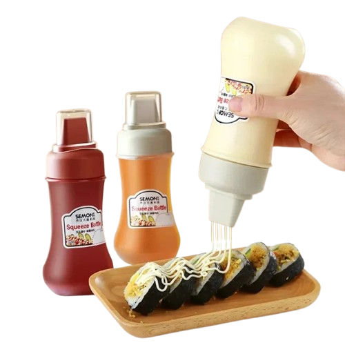 Multi-Purpose Squeeze Sauce Bottle (Premium Quality)