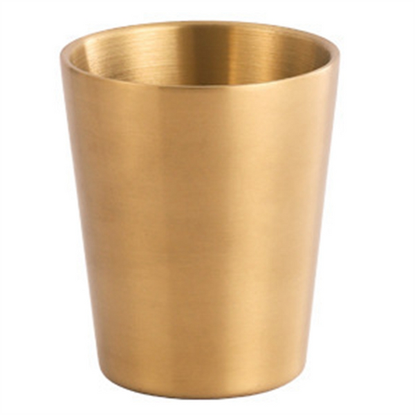 GOLDEN DOUBLE PLAIN GLASS 1'S 350 ML
