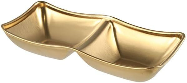 Stainless Steel Sauce Dish (Golden)