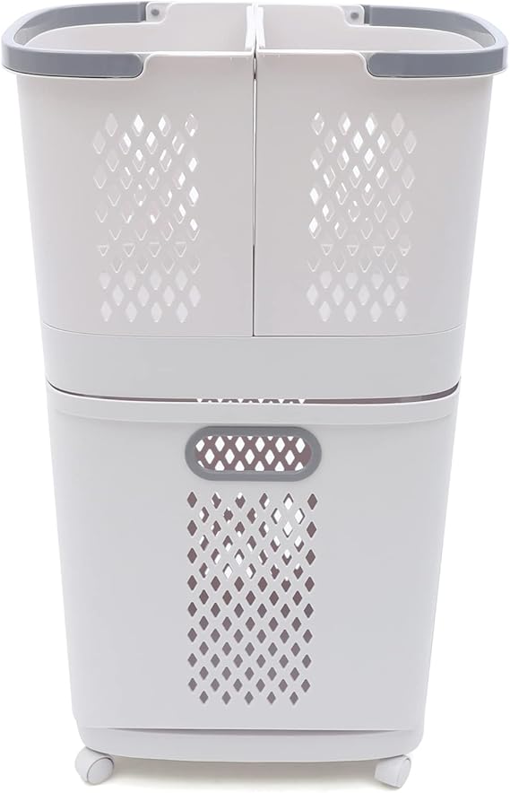 Laundry Baskets With Wheels Trolley