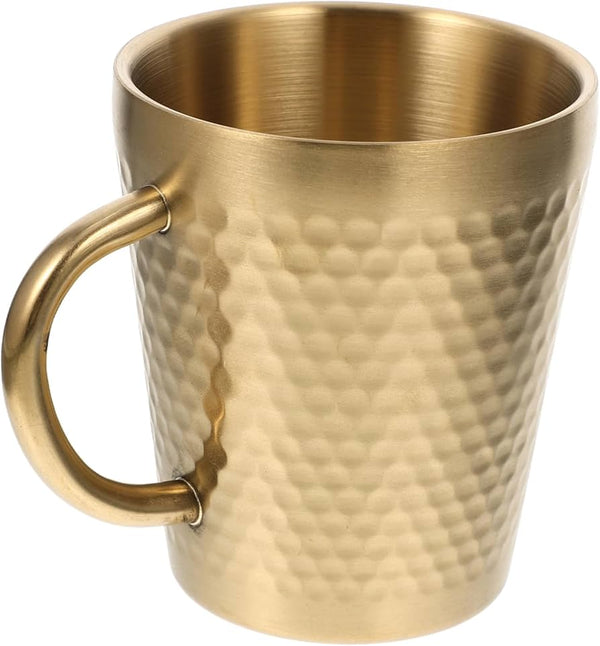 GOLDEN TEA CUP 300 ML 1'S HAMMERED