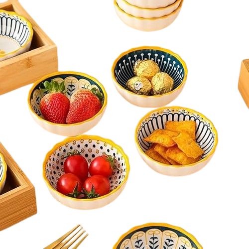 Japanese Style Soup Bowl Set 6Pcs
