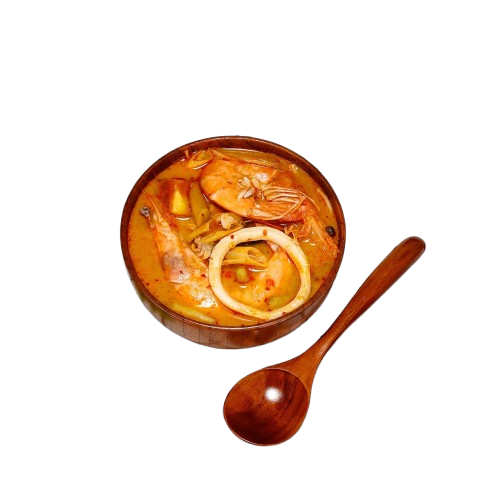 1 Pcs Wooden Soap Bowl With Spoon (Premium Quality)