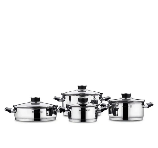 KORKMAZ Pera 8 pcs Cookware Set