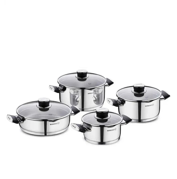 KORKMAZ Pera 8 pcs Cookware Set