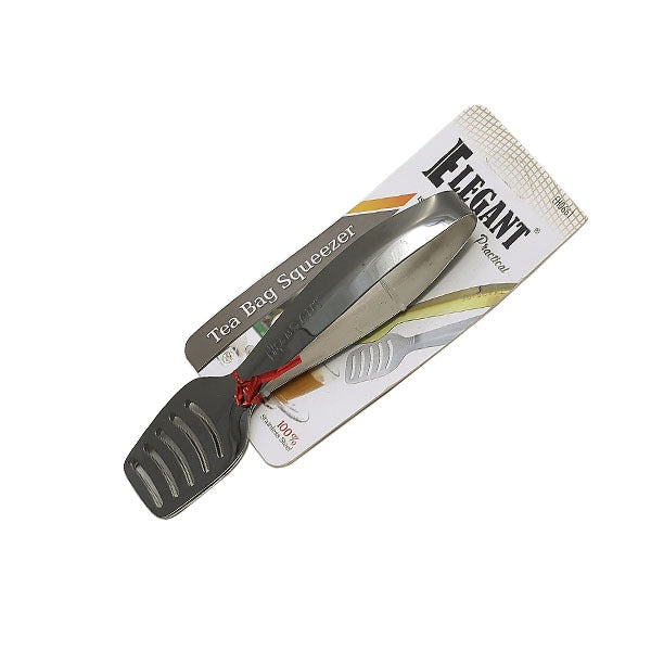 Elegant Black Tea Bag Squeezer Tong