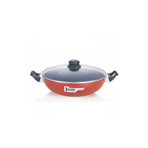 Elegant Prima Wok 22cm (G/Lid) 5c