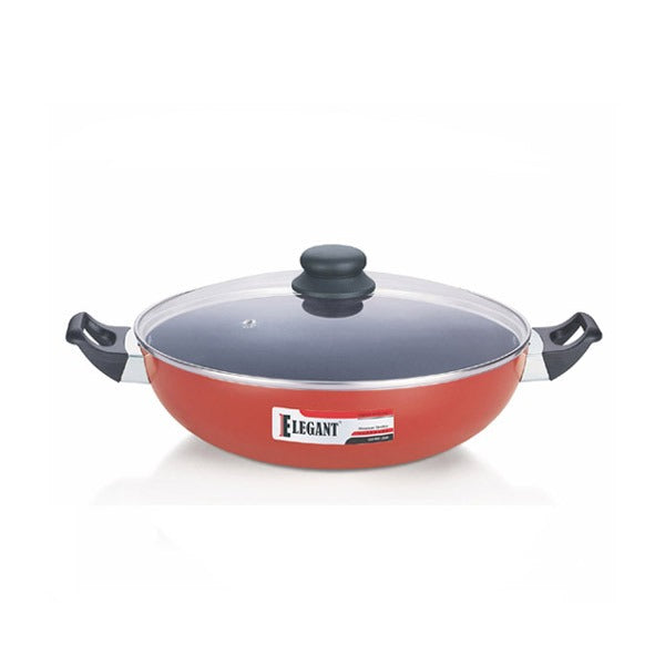 Elegant Prima Wok 34cm (G/Lid) 5c