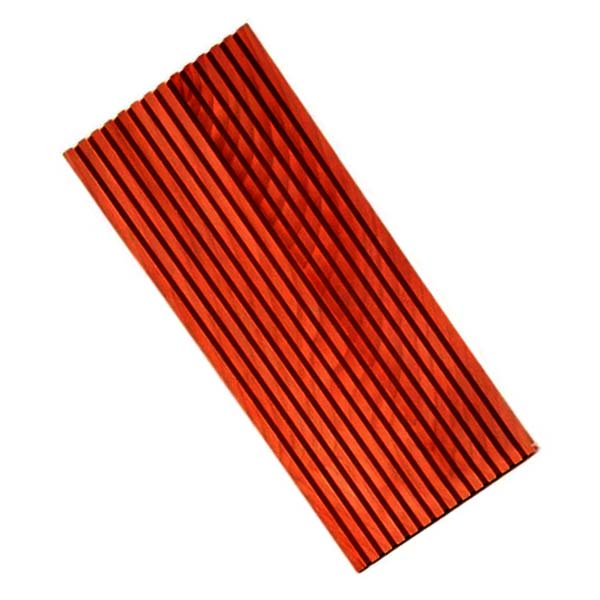 Straight Serving Tray  DarkBrown