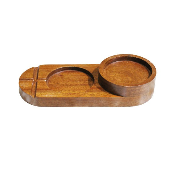 Wooden Ash Tray Round