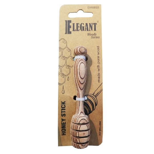 Wood Honey Dispenser 5″