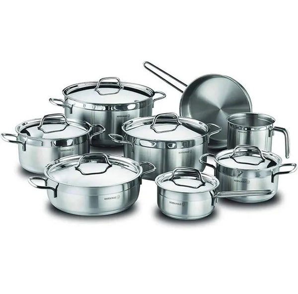 KORKMAZ Alfa Grande 14 Pcs. Cookware Set