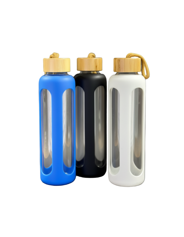 Silicon Cover Glass Bottle 500ML