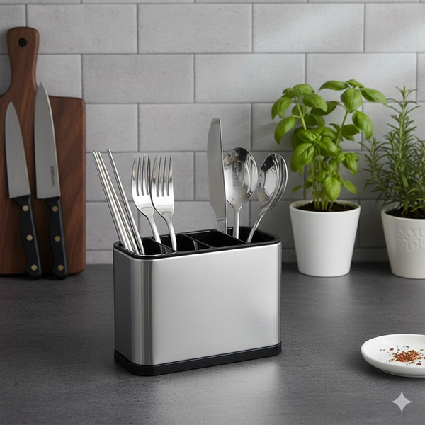 Utensil Kitchen Cutlery Holder 4 Portion (Premium Quality)