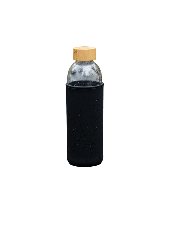 STARBUCKS GLASS BOTTLE WOOD CAP 1000ML