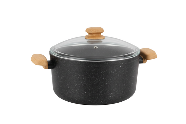 KORKMAZ Montana Alu. Casserole 24x12.5cm 5L