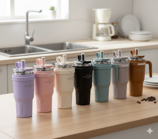 STAINLESS STEEL COFFEE MUG Vacuum  Tumbler  1100ML