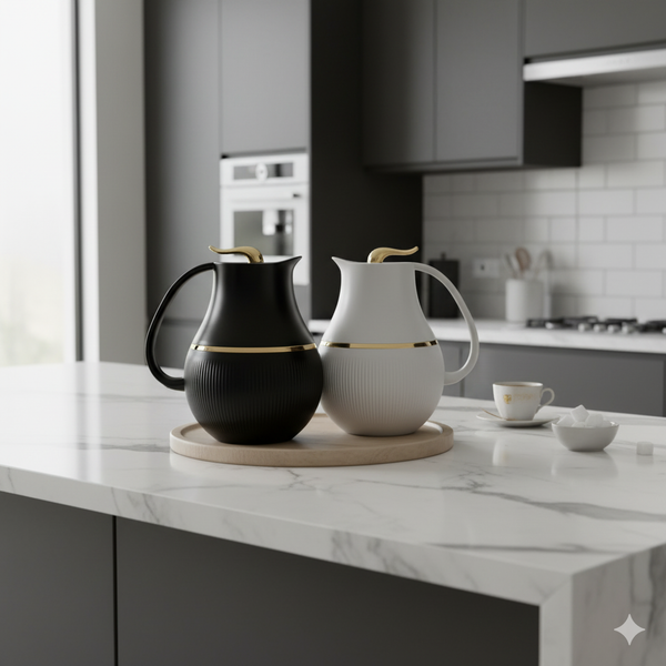 Decent and Luxury Aura Thermal Carafe Tea,Coffee Server Vacuum Flask