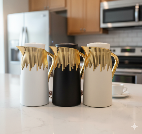 Golden Fancy Thermo Bottle Design Flask