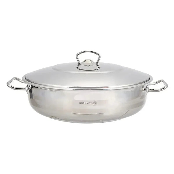 KORKMAZ Mega Extra Low Casserole 32x9 cm / 7.5 l.
