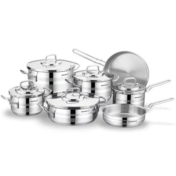 KORKMAZ Astron 8 pcs Cookware Set