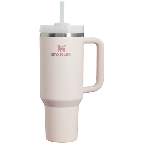 The Rose Quartz 2.o Quencher H2.0 Flow State™ Tumbler | 40 OZ