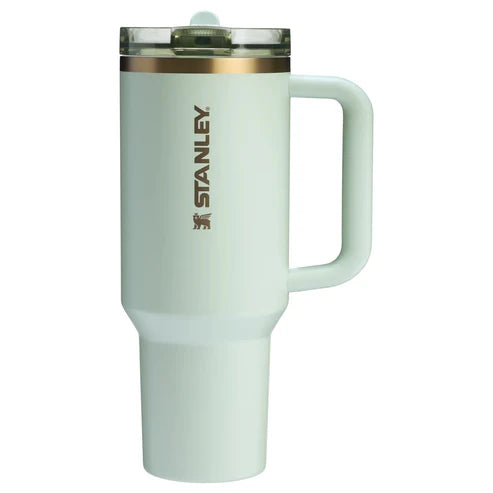 THE QUENCHER PROTOUR FLIP STRAW TUMBLER | 40 OZ Gilded Celadon