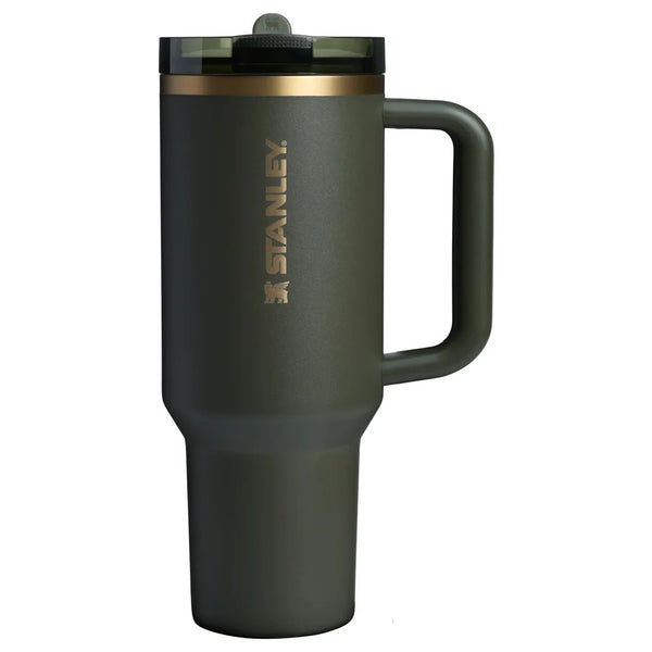 THE QUENCHER PROTOUR FLIP STRAW TUMBLER | 40 OZ Cypress