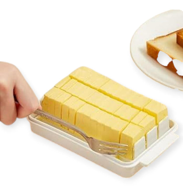 Coverd Butter And Cheese Cutting Storage Box