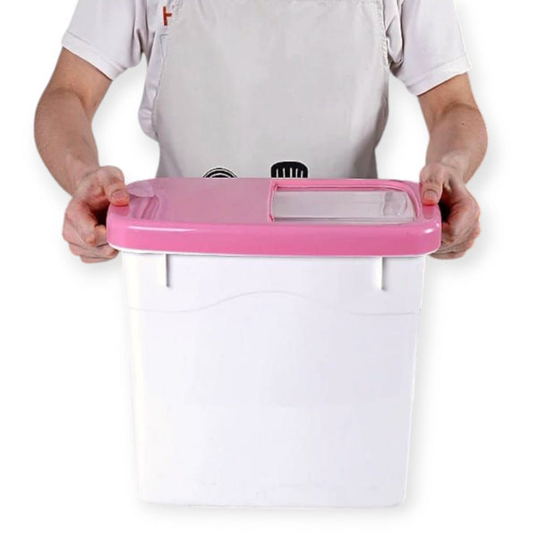 10 Kgs Kitchen Rice Bucket With Lid