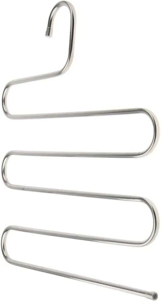 S Shape Stainless Steel Clothes Hanger