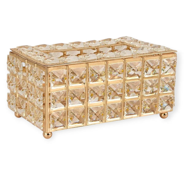European-style Crystal Tissue Box
