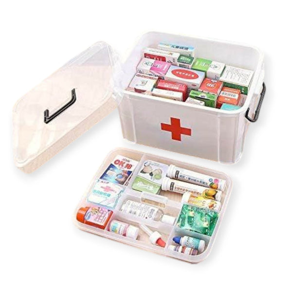 First Aid Kit Medicine Storage Box