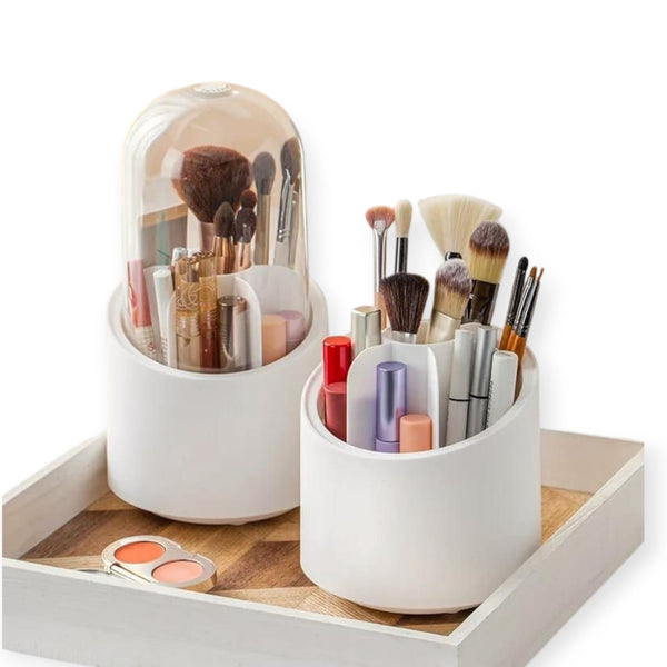 Rotating Makeup Brush Storage Box