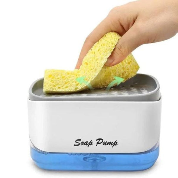 2 In 1 Caddy Soap Dispenser, Automatic Liquid Soap (Premium Quality)