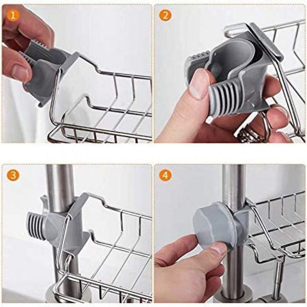1Pcs Stainless Steel Faucet Storage Holder (Premium Quality)