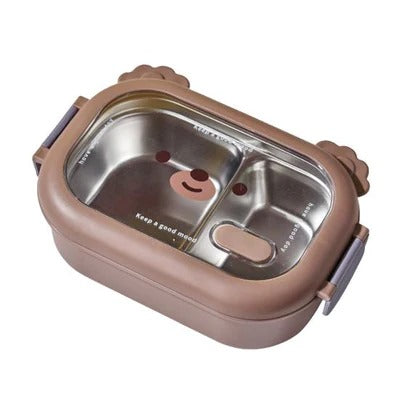 Stainless Steel Children Bento Lunch Box (Premium Quality)