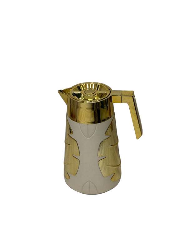 1L Stainless Steel Flask (Golden,Ivory)