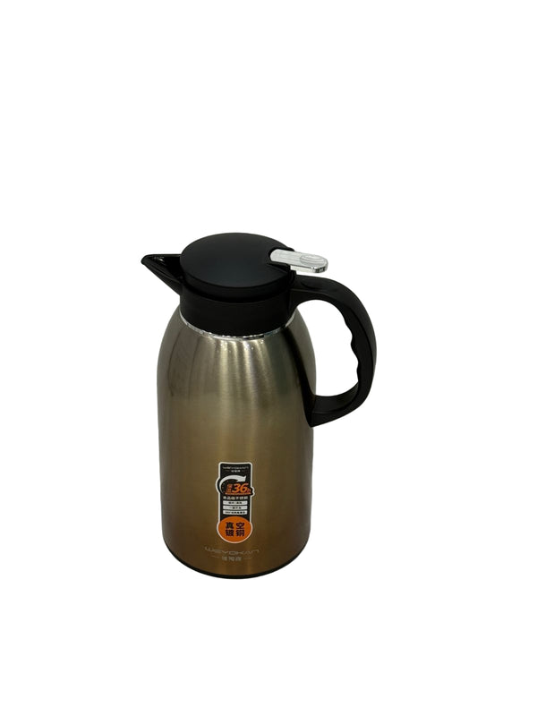 2.2 L  Stainless Steel Flask vacuum insulated thermal carafe ( warm gold tone)
