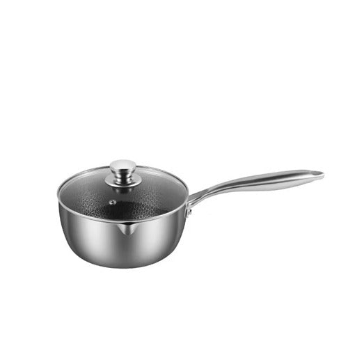 Stainless steel honey comb lezzer cooting non stick sos pen with lid