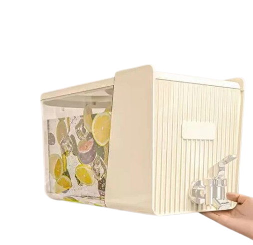 5.3L Refrigerator Drink Dispenser, Leakproof Beverage Drink Container (Premium Quality)