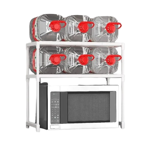 2 Tier Stainless Steel Microwave Oven Rack(Premium Quality)