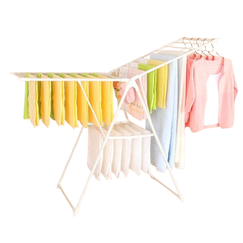 Foldable Stainless Steel Cloth Stand (Premium Quality)