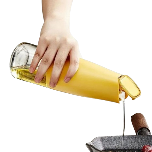 Glass Oil Bottle 450ML (Premium Quality)