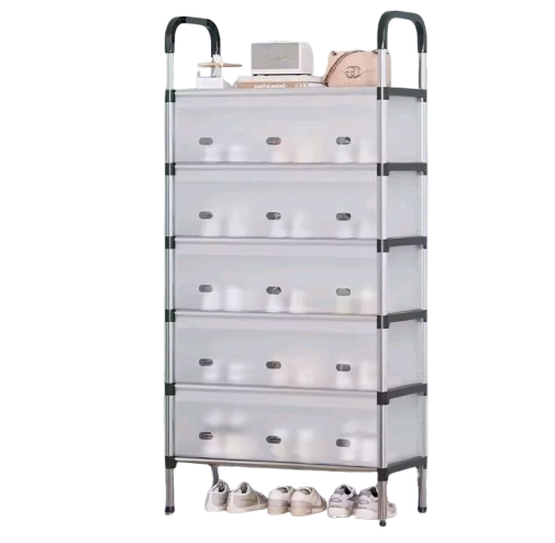 Dustproof Covered Shoe Organizer Rack (Premium Quality)