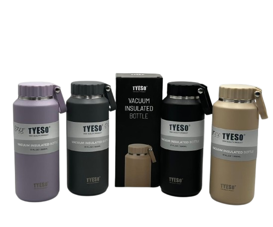 TYESO Vacuum Insulated Thermos STAINLESS STEEL  500ML