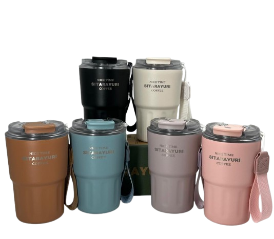 SITARAYURI STAINLESS STEEL COFFEE MUG 360ML