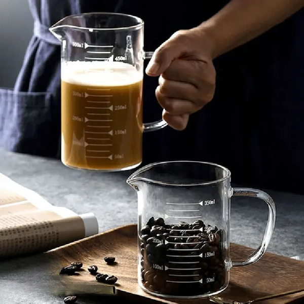 Glass Measuring Cup with Handle High Borosilicate Glass with Scale Kitchen Baking Measuring Cup