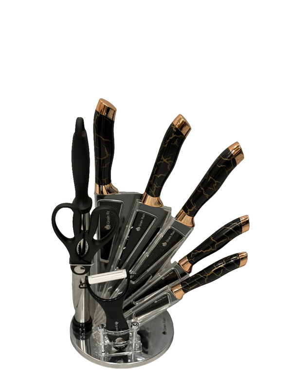 8 Pcs Knife Set With Holder