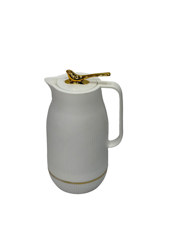 1L Stainless Steel Flask (white)